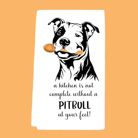 Asciugamano Pitbull da Cucina