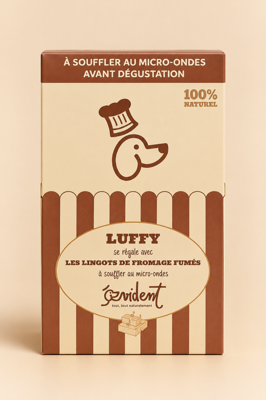 Lingotti di formaggio affumicato per cani