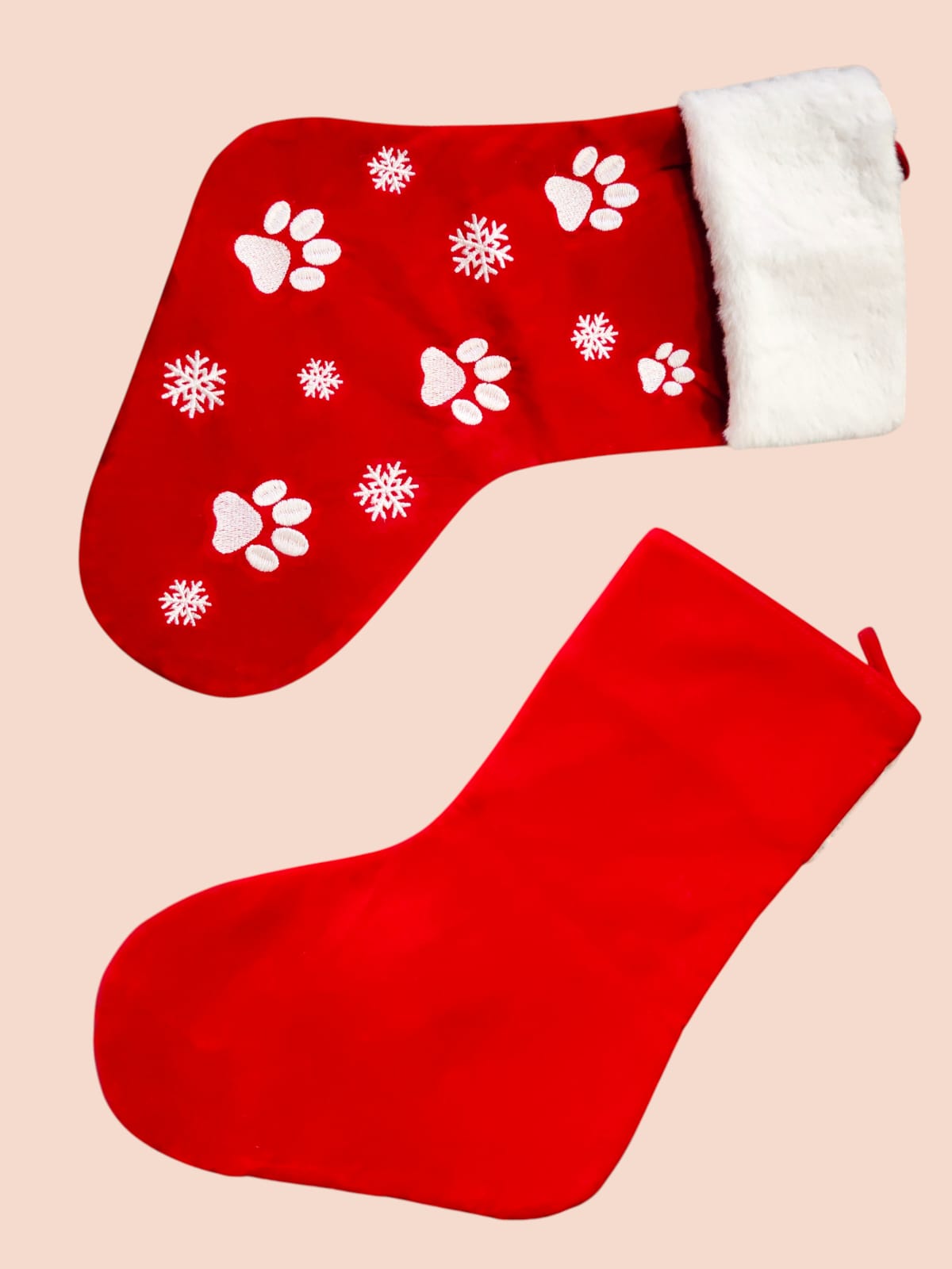 Calza Befana disegno Zampe