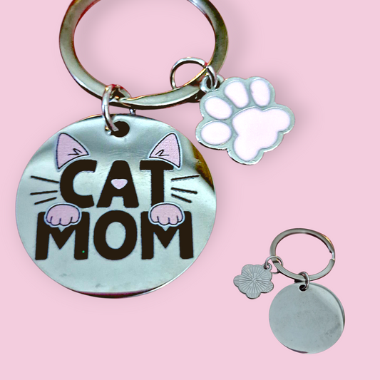 Portachiavi Best Cat Mom