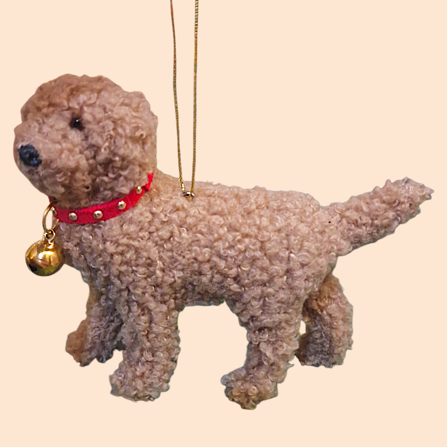 Decorazione Albero Natale Cane Barbone