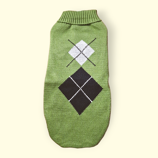 Maglioncino Verde Lana