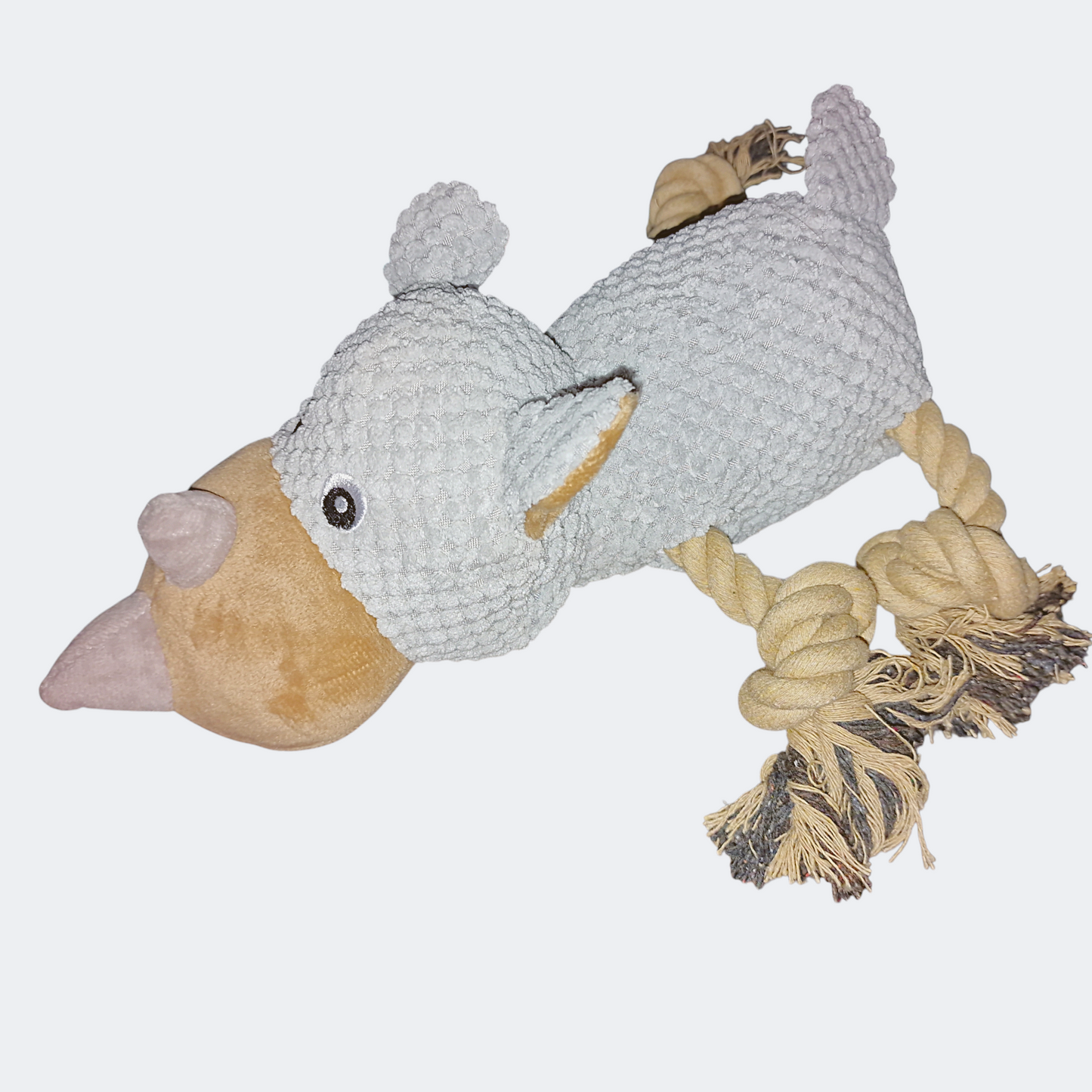 Peluche Rinoceronte per Cani