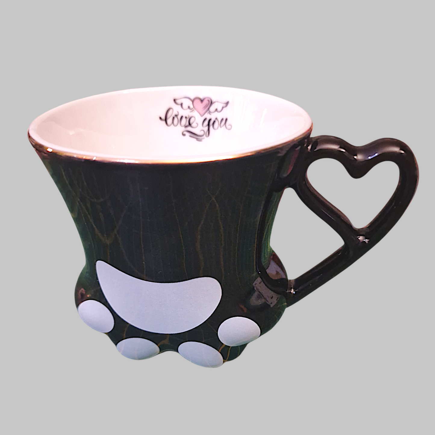 Tazza Zampa Gatto Nera