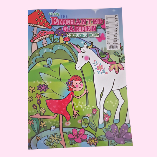 Libro da Colorare "Giardino Incantato"