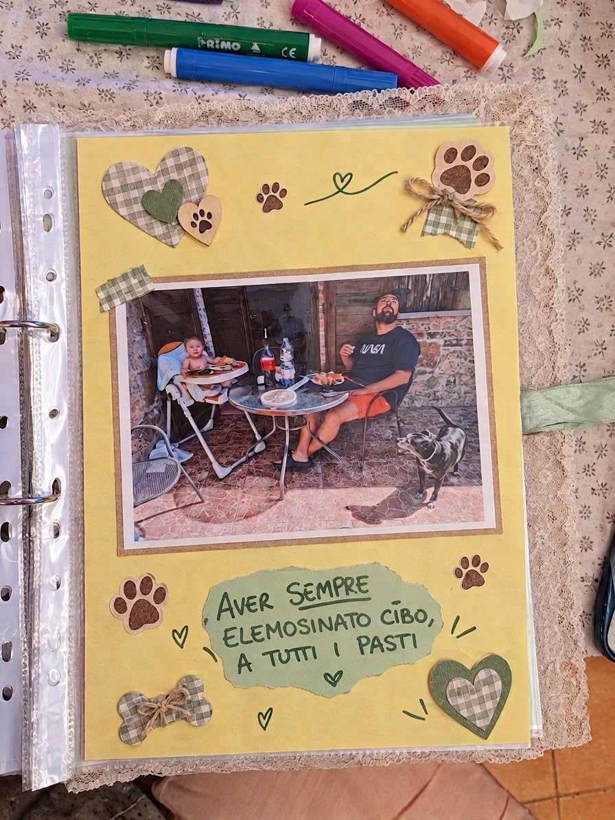 Album foto e scrapbook personalizzato