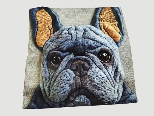 Federa Cuscino 45x45 Bulldog