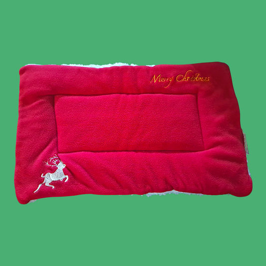 Cuscino Morbido Rosso Natalizio