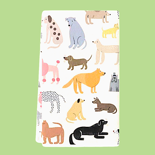 Asciugamano tema Cani da Cucina