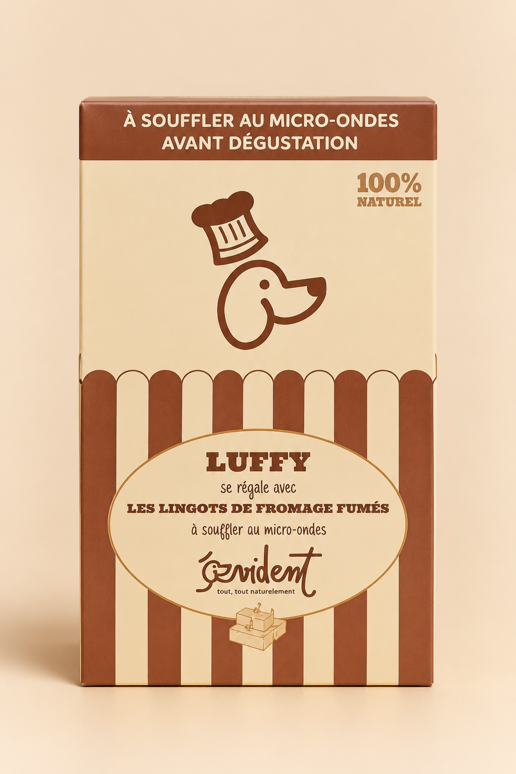 Lingotti di formaggio affumicato per cani