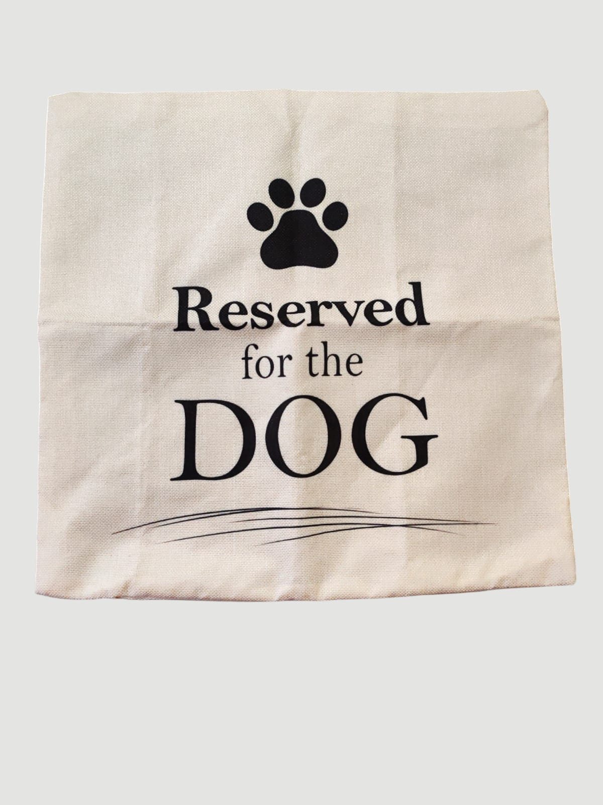 Federa Cuscino "Reserved for the Dog" 45x45