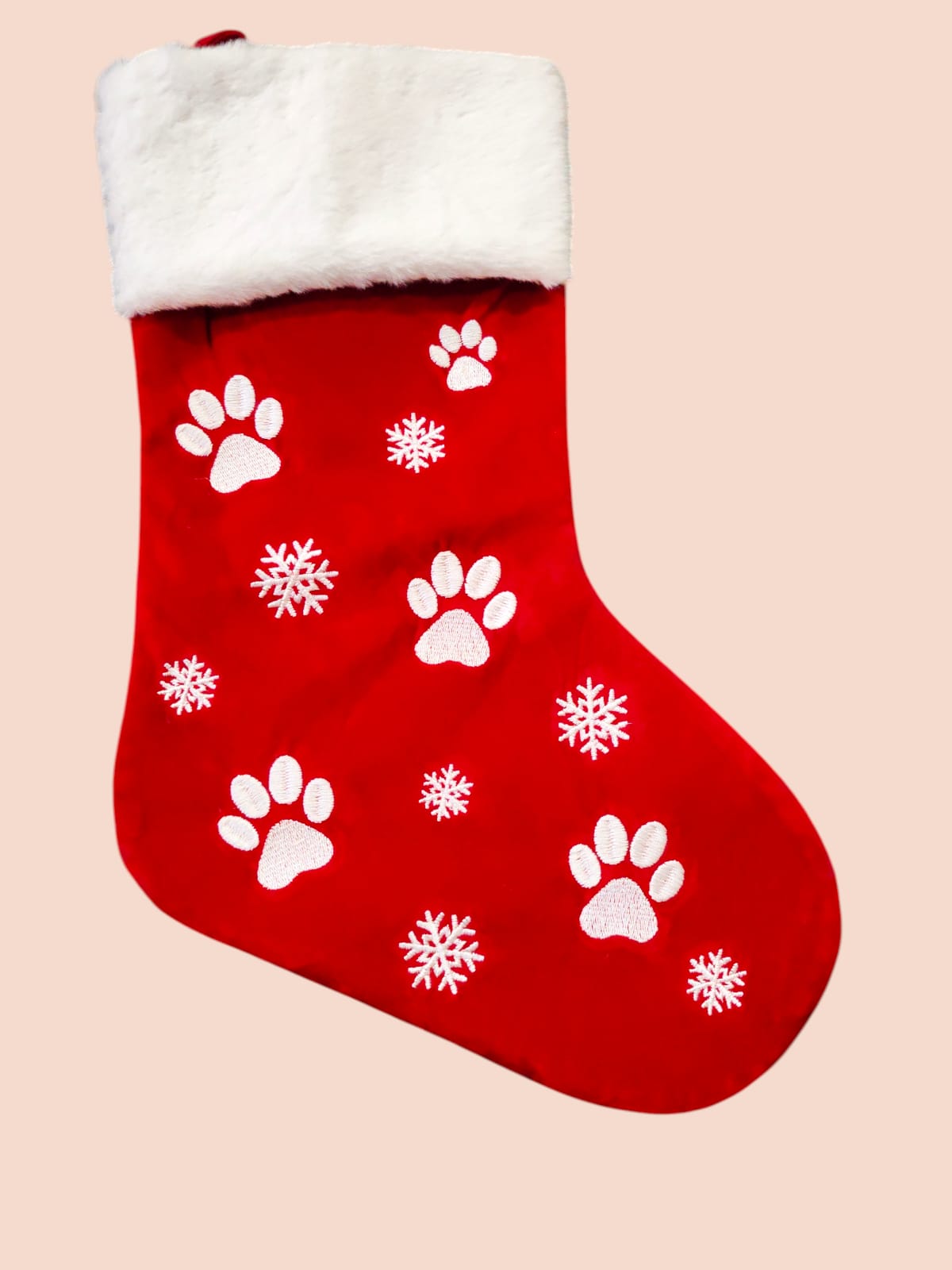 Calza Befana disegno Zampe