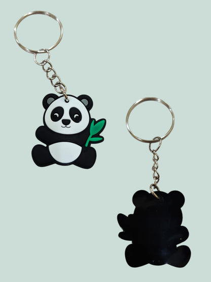 Portachiavi con Panda Morbido