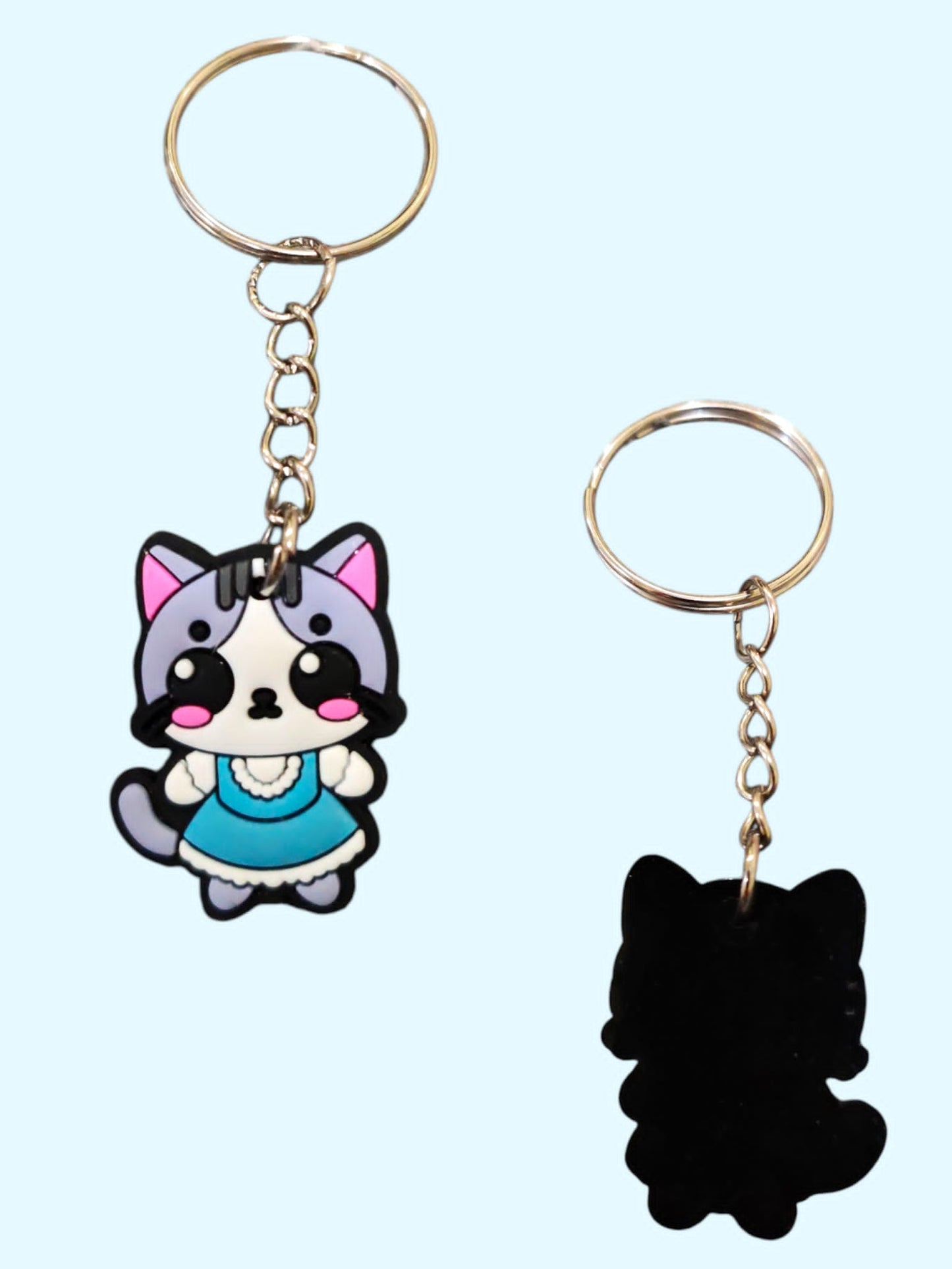 Portachiavi con Gatto Morbido