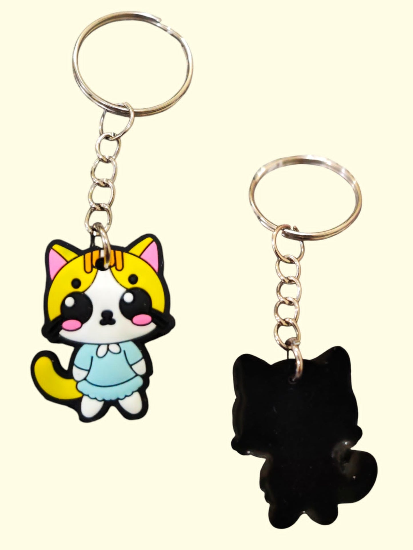 Portachiavi con Gatto Morbido