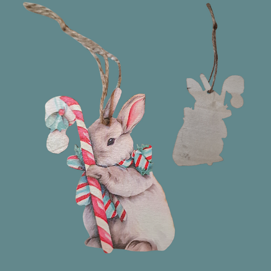 Decorazione Albero Natale Coniglio