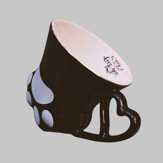 Tazza Zampa Gatto Nera