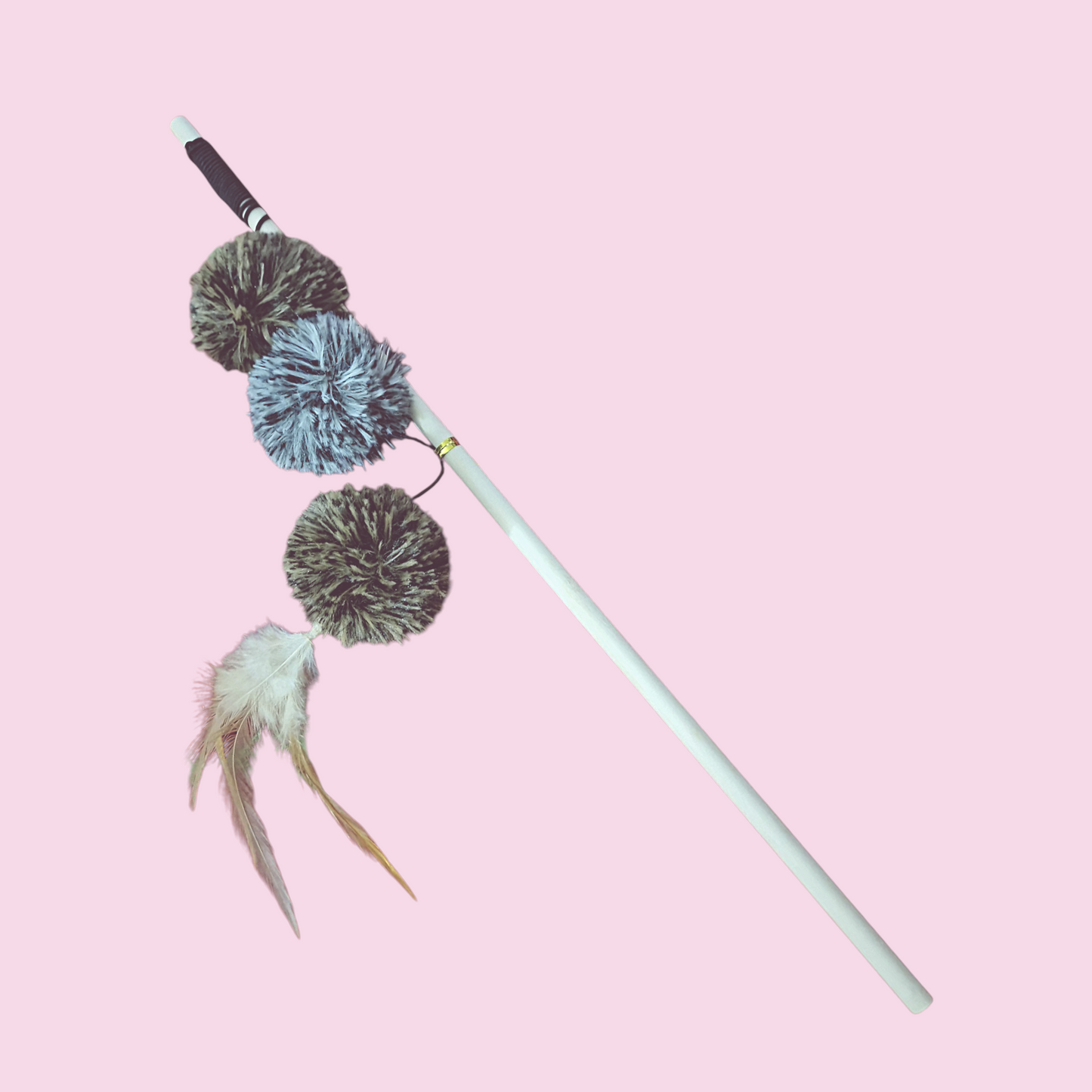 Bastoncino Pon Pon Gioco Gatti