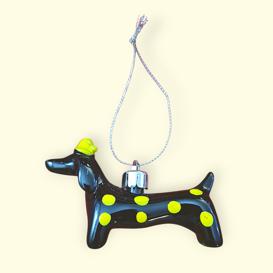 Decorazione Albero Natale Bassotto