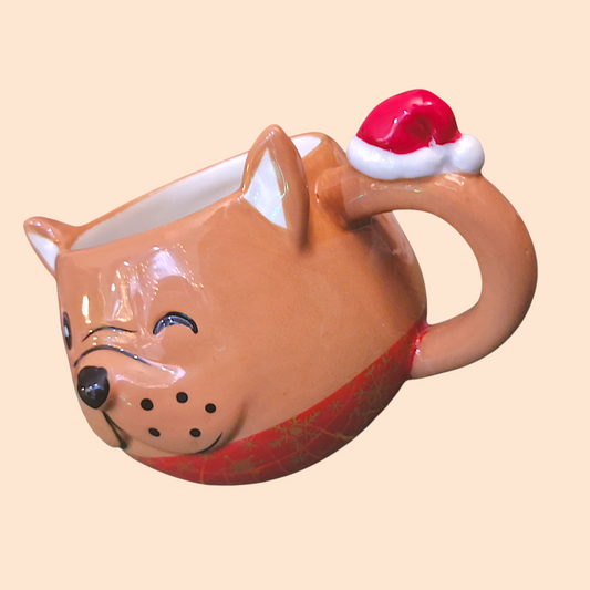 Tazza tema Cane Natalizia