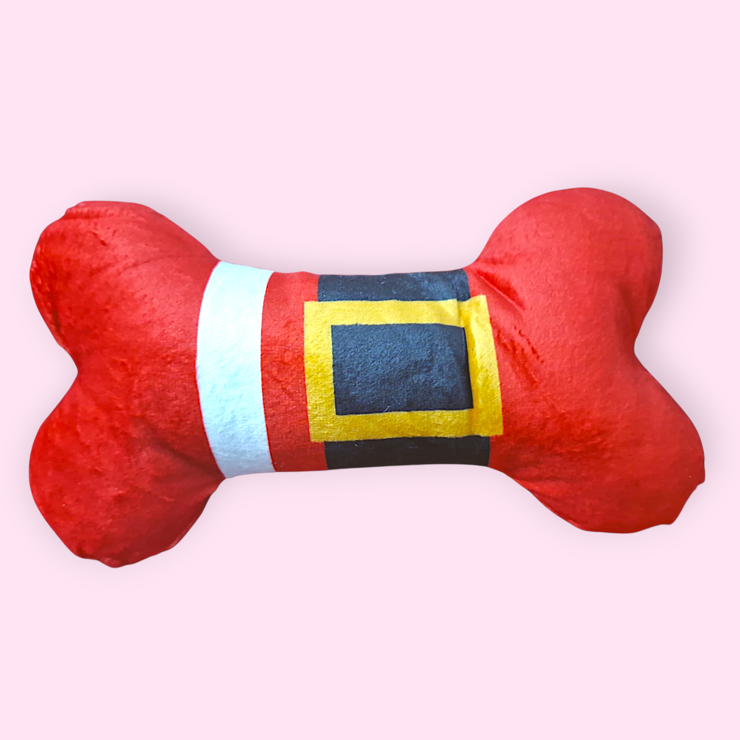 Peluche a Forma di Osso Natalizio