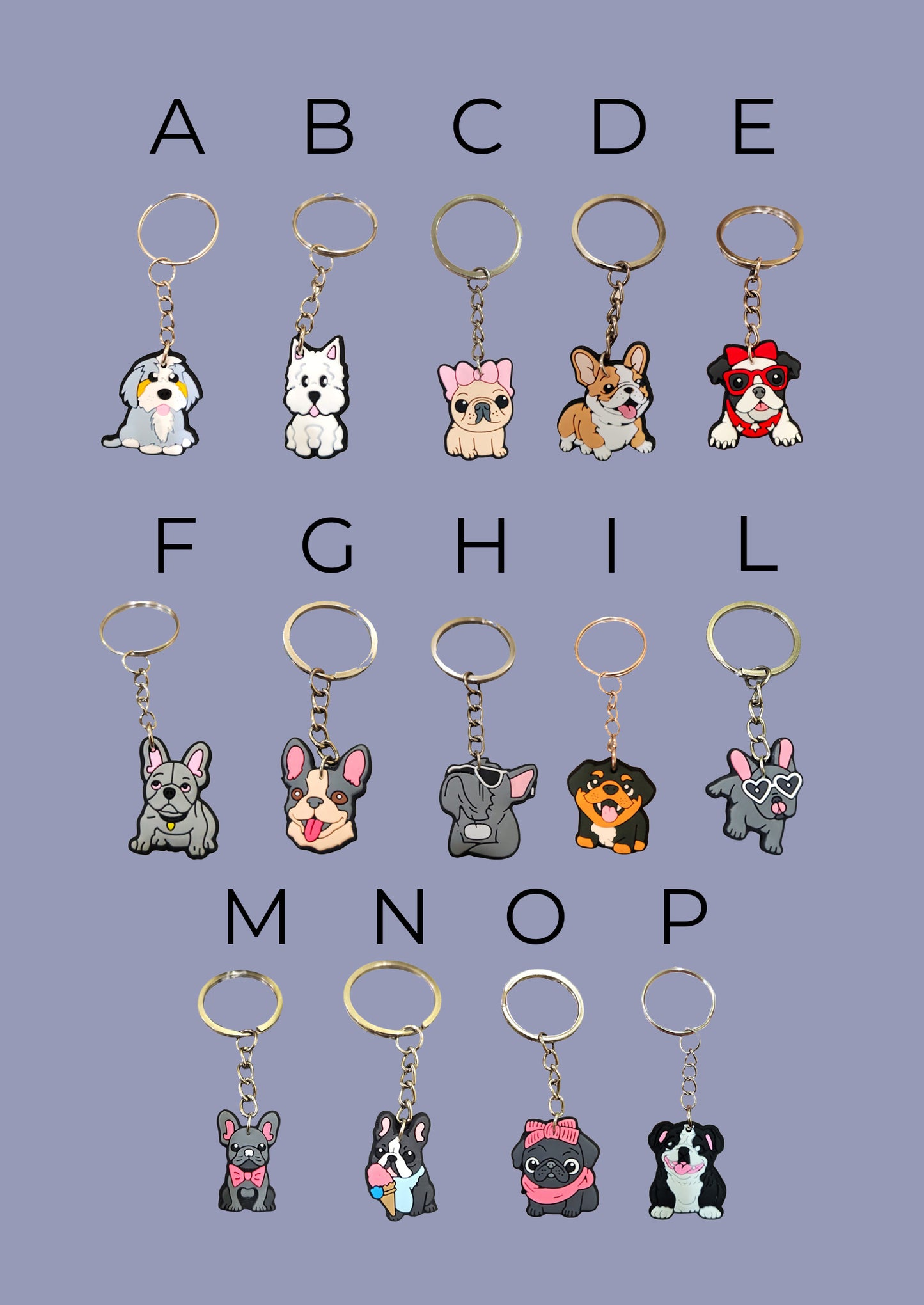 Portachiavi con Cani Morbido