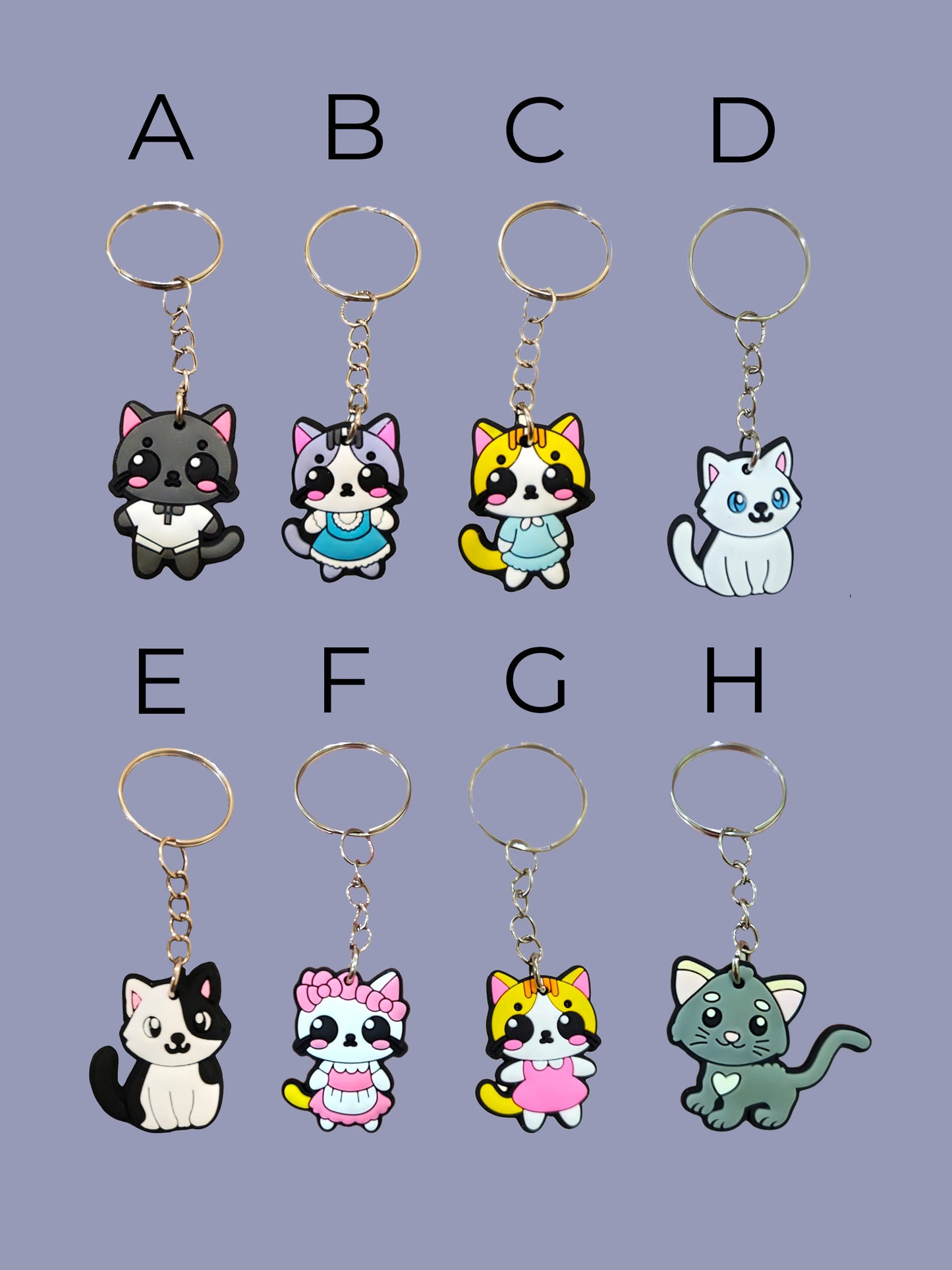 Portachiavi con Gatto Morbido