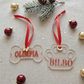Decorazione albero di Natale personalizzata